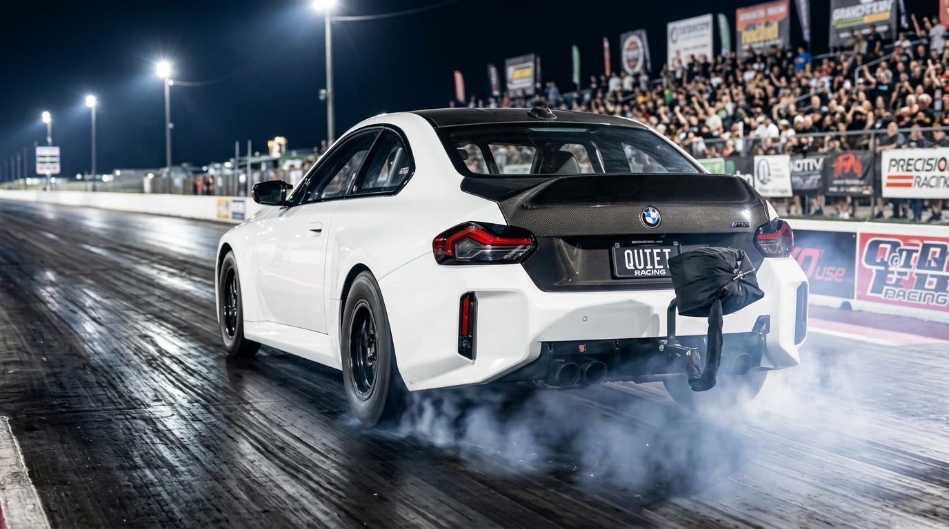 KLM Race BMW M2 G87 RWD S58 Drag Record Launch