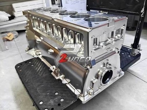 P2uned X58 Billet Engine Block - Revolutionary BMW B58 and S58 Hybrid Billet Architecture