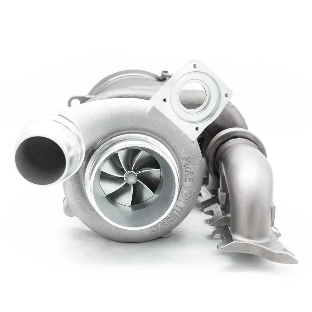 Pure900 Point-Milled Billet Compressor Wheel and Inlet Flange