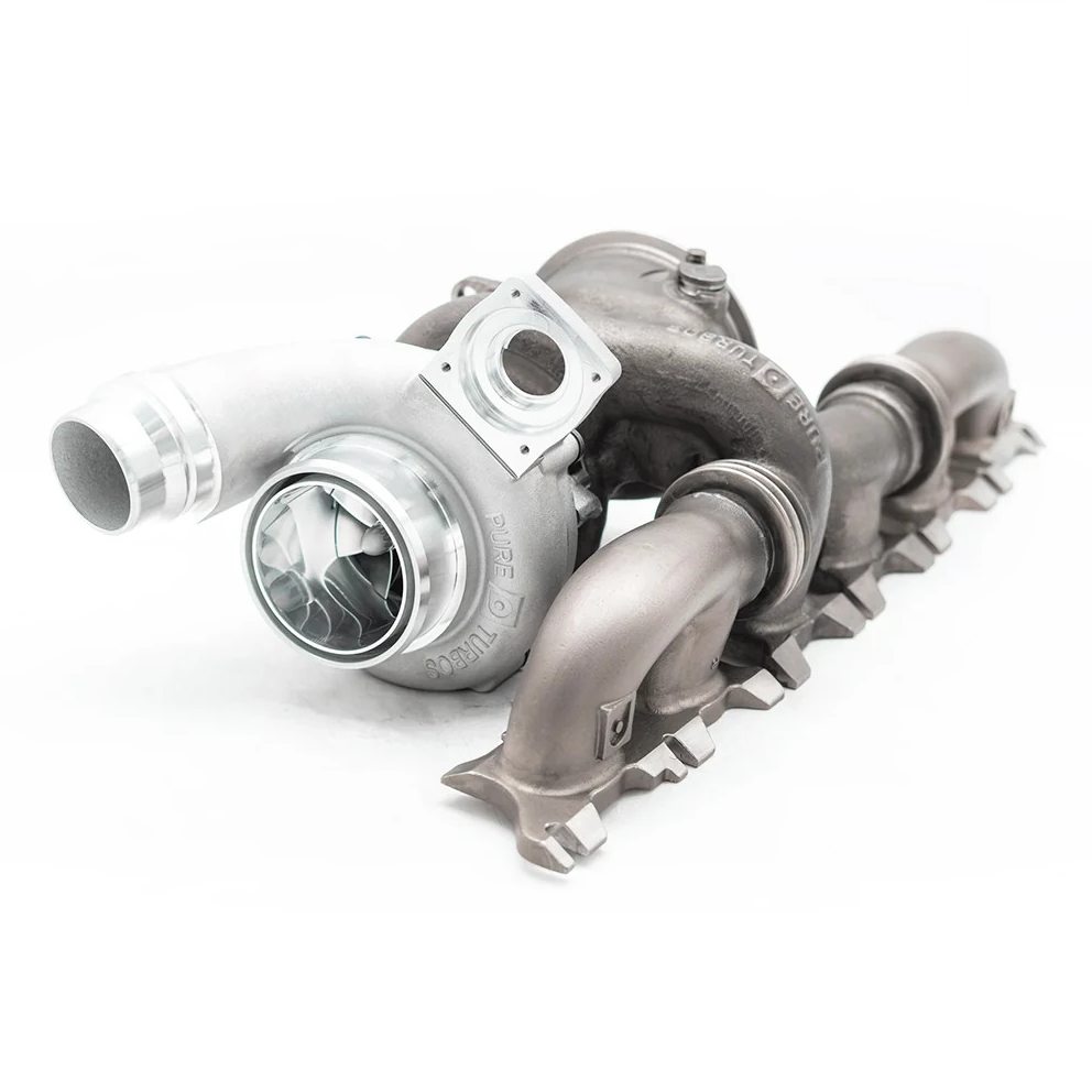 Pure Turbos Pure900 Cast Stainless Steel Manifold and Turbo Assembly